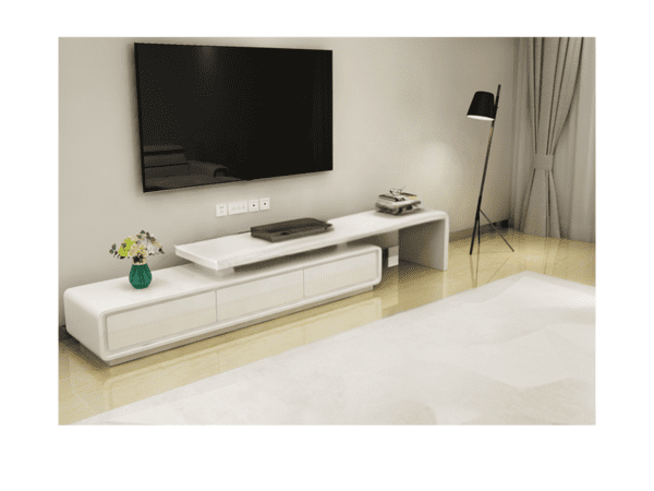Lewis White TV Stand