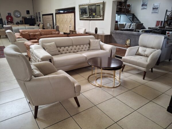 Prisely Genuine Leather Sofa - Image 2
