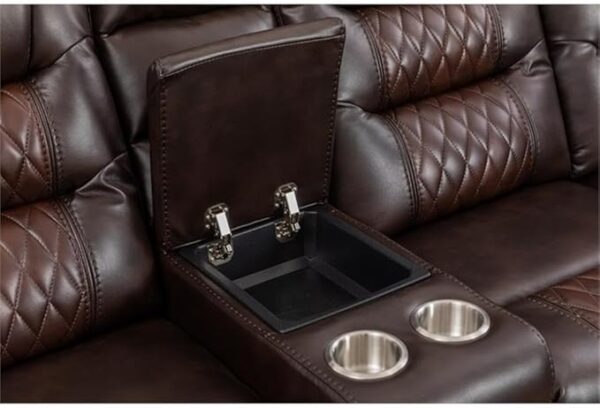Khalil Genuine Leather Sofa - Image 4