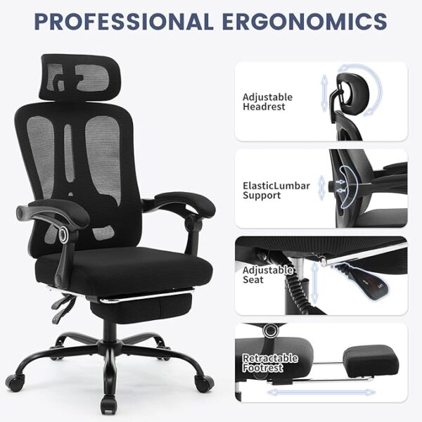 Ergonomic Recliner Office Chair - Image 3