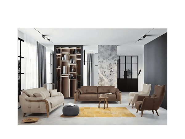 Elenor Leather Sofa