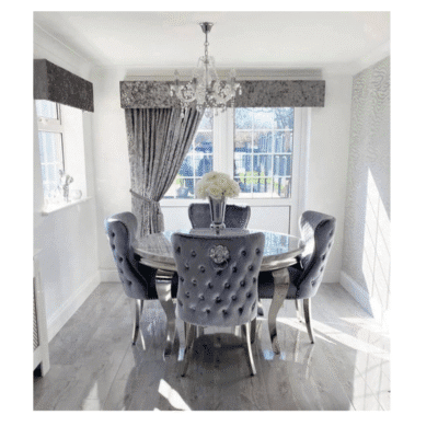 QandAHome-Mia 4 Seater Dining Set