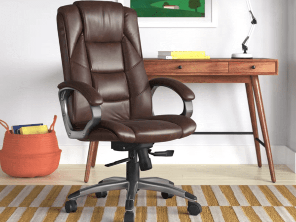 Kenny Genuine Leather Office Chair