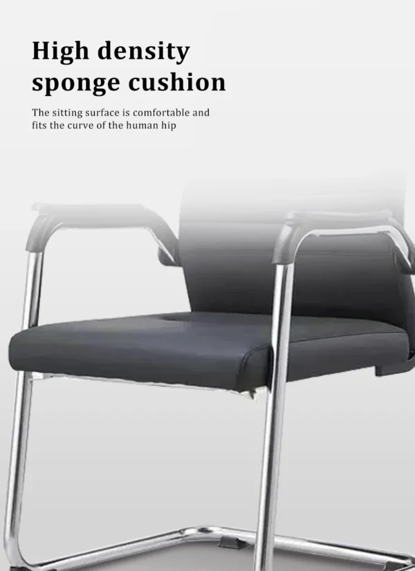 Leatherette Visitor Chair - Image 4