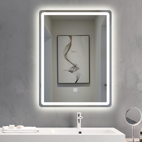 Led Bathroom Mirror 700x900 - Image 3