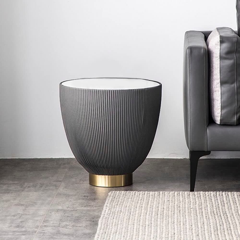 QandAHome-Glalie 70cm Sintered Stone Coffee Table - Image 3