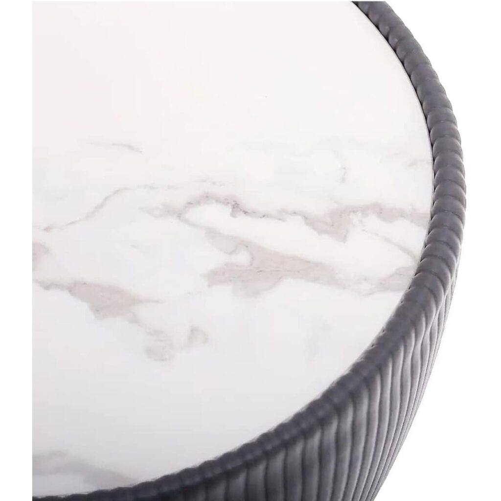 QandAHome-Glalie 70cm Sintered Stone Coffee Table - Image 4