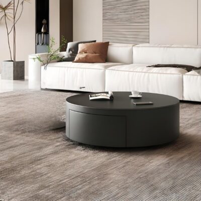 QandAHome-Sierries Circular Coffee table
