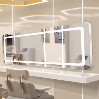 QandAHome-Horizontal (120cmX40cm) LED mirror