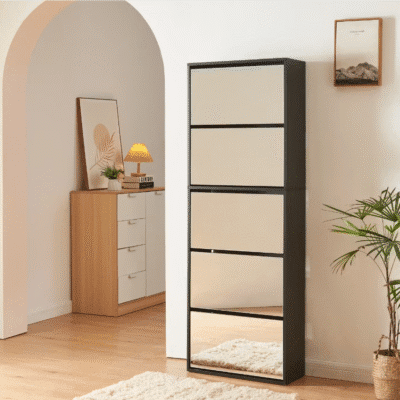 QandAHome-Mirage 5-Tier Shoe Rack