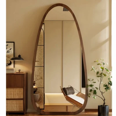 QandAHome-Decorative Floor Mirror