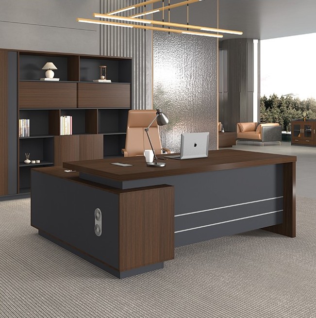 QandAHome-Kala Executive 1,8m L-shaped Office Desk