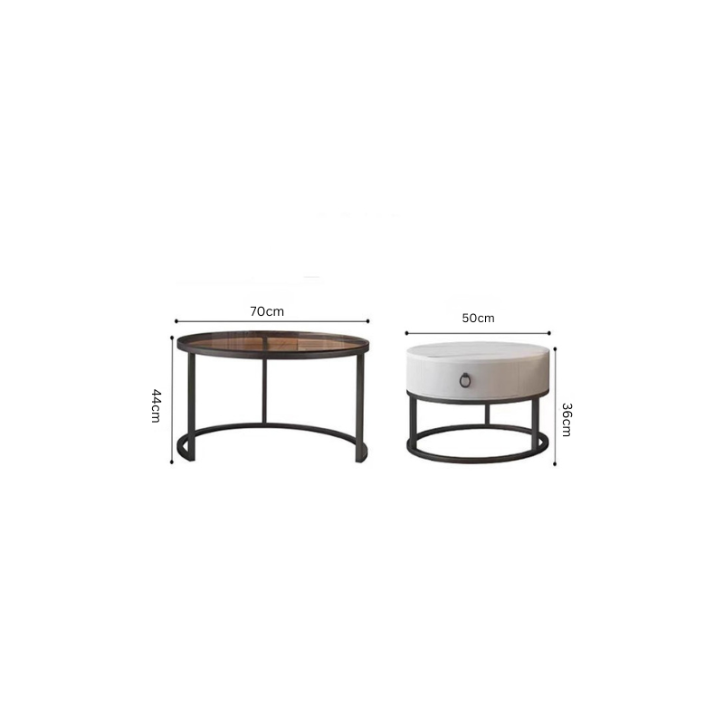 QandAHome-The Gemini Versatile Nesting TableSet - Image 4
