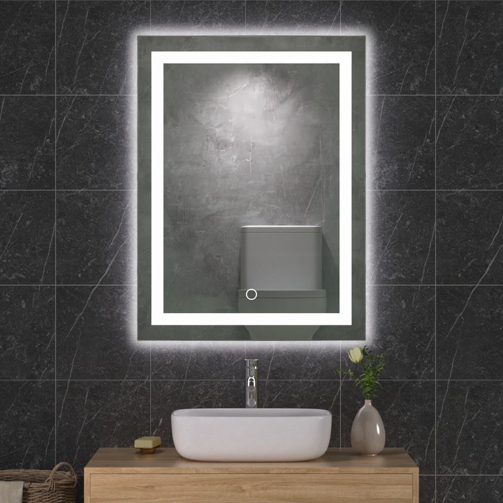 Kennedy Frameless LED Bathroom Mirror