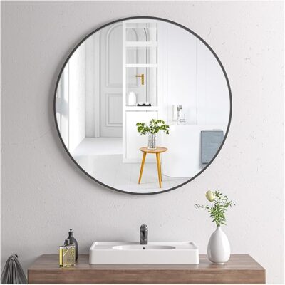 QandAHome-Nicky (800 x 800) Wall Mirror