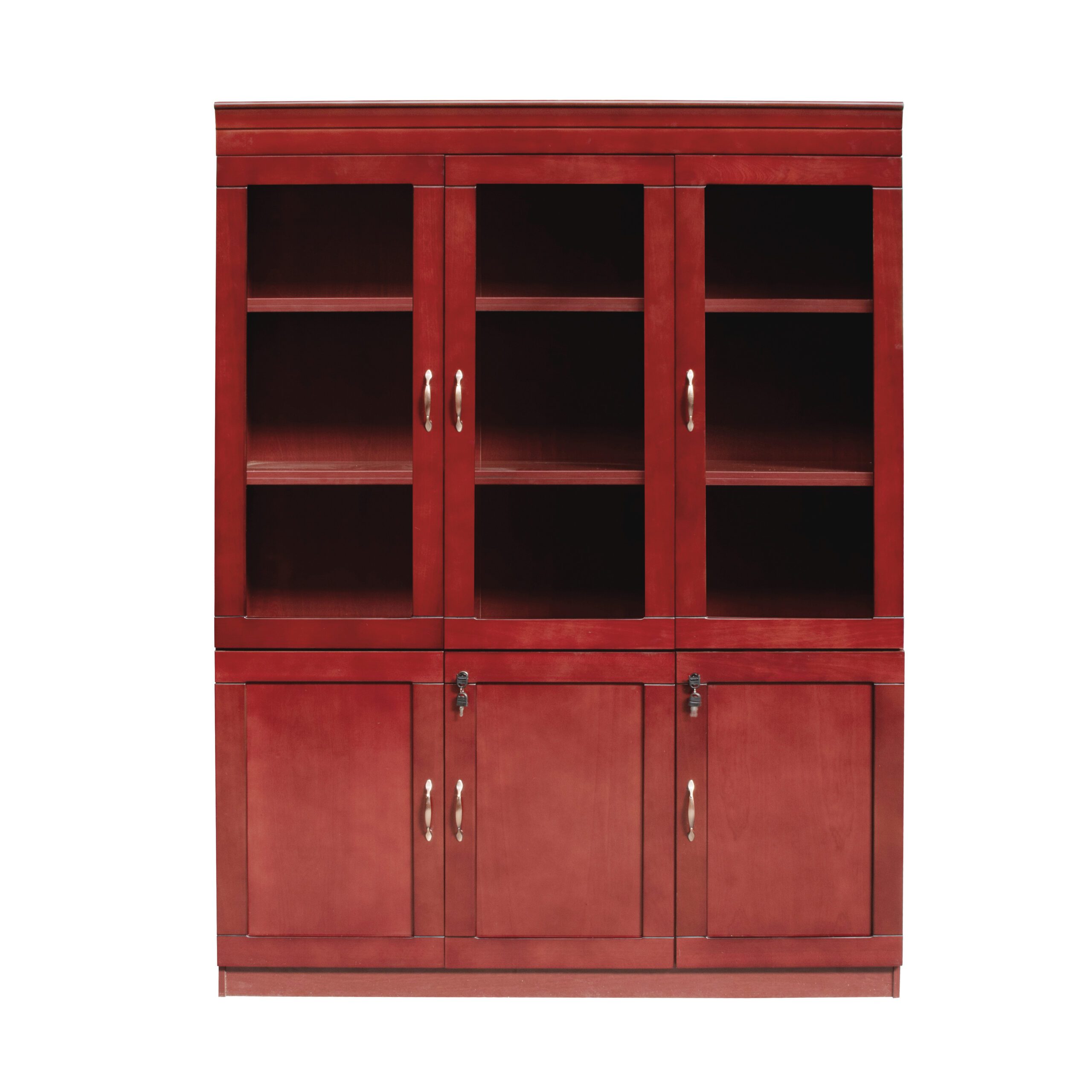 QandAHome-Zyarah 3-Door Filing Cabinet - Image 3