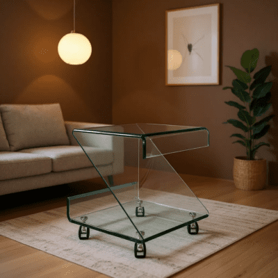 QandAHome-Don Glass Coffee Table