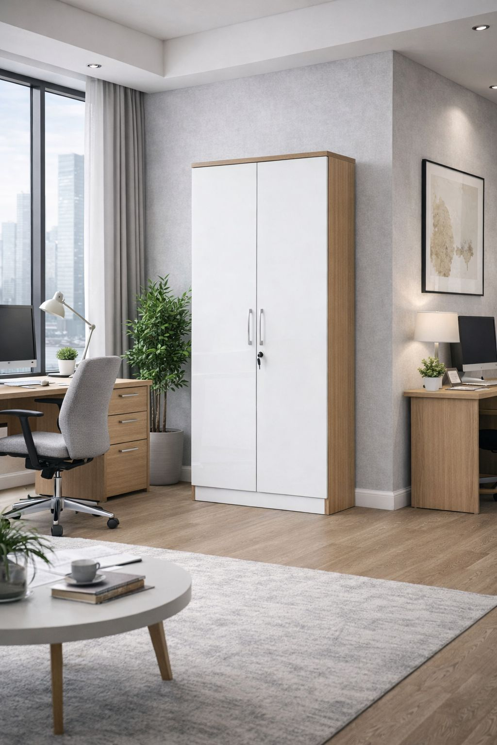 QandAhome-Mcain Office Cabinet - Image 2