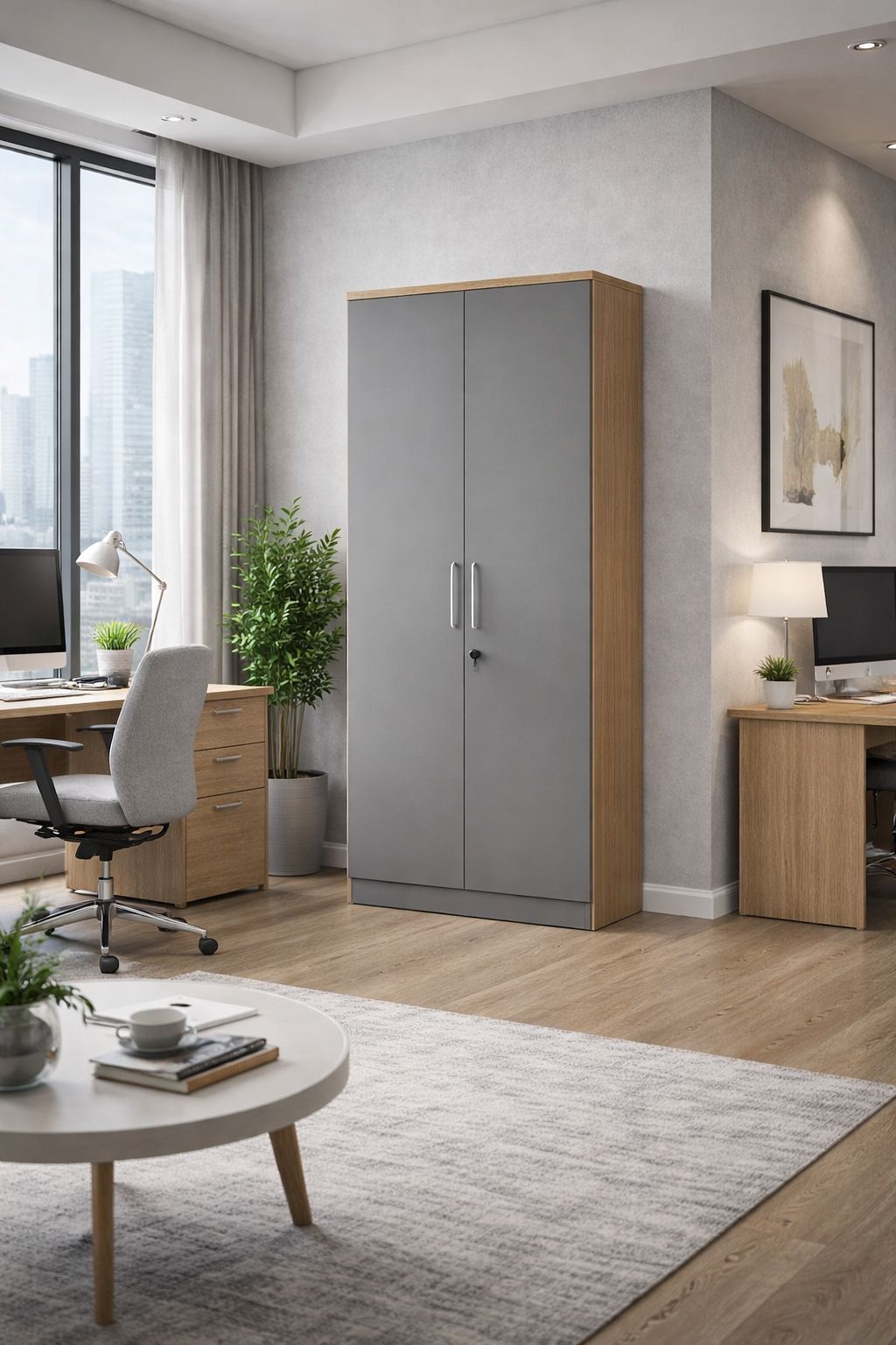 QandAhome-Mcain Office Cabinet