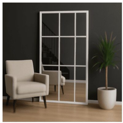 QandAHome-XL Window Rectangle Mirror