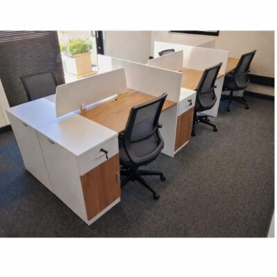 QandAHome – Zenith 6-Seater Office Hub
