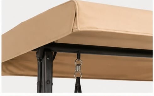 QandAHome-Alexis outdoor Top sunshade swing chair - Image 3