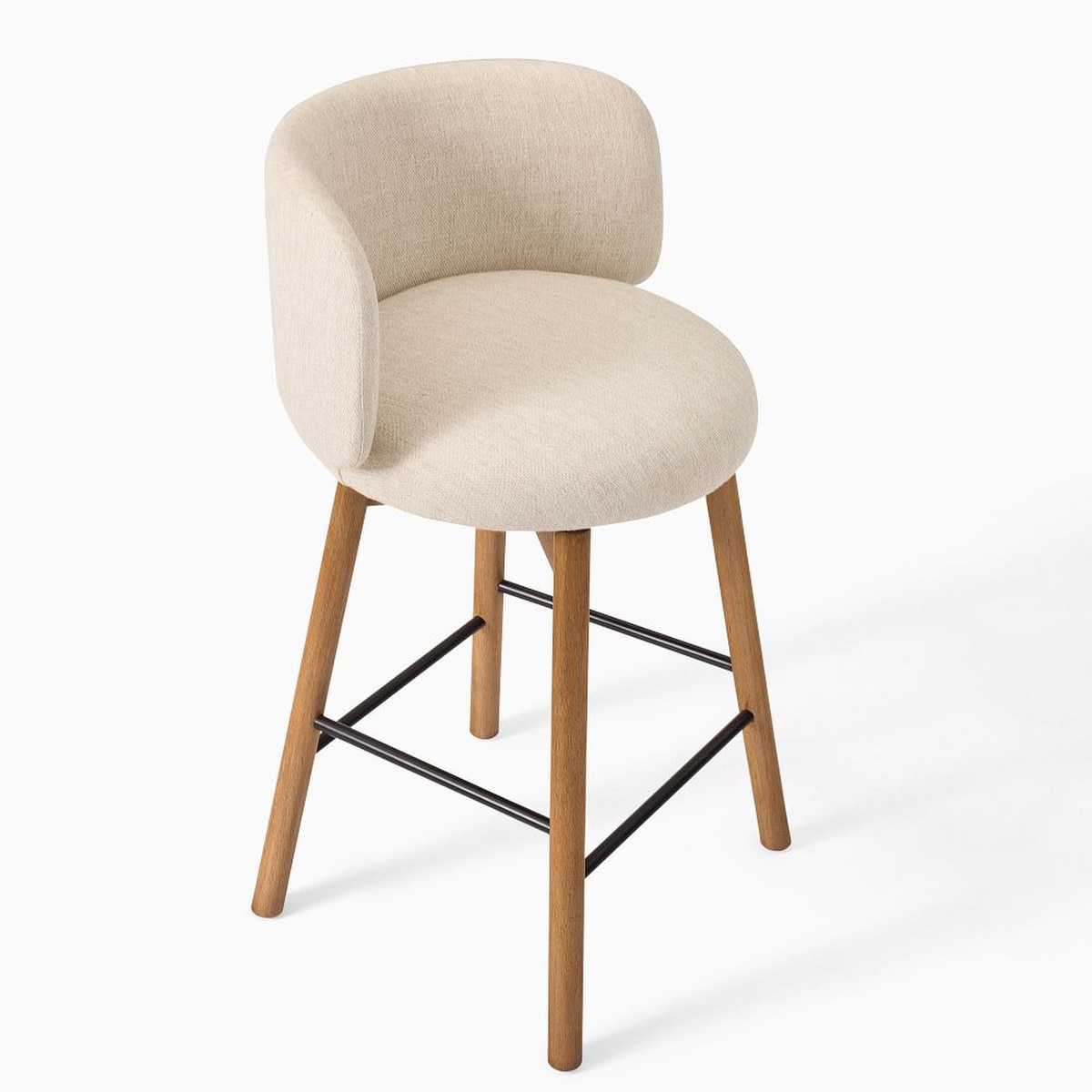 QandAHome-Stansberry Low Back Swivel Barstool - Image 2