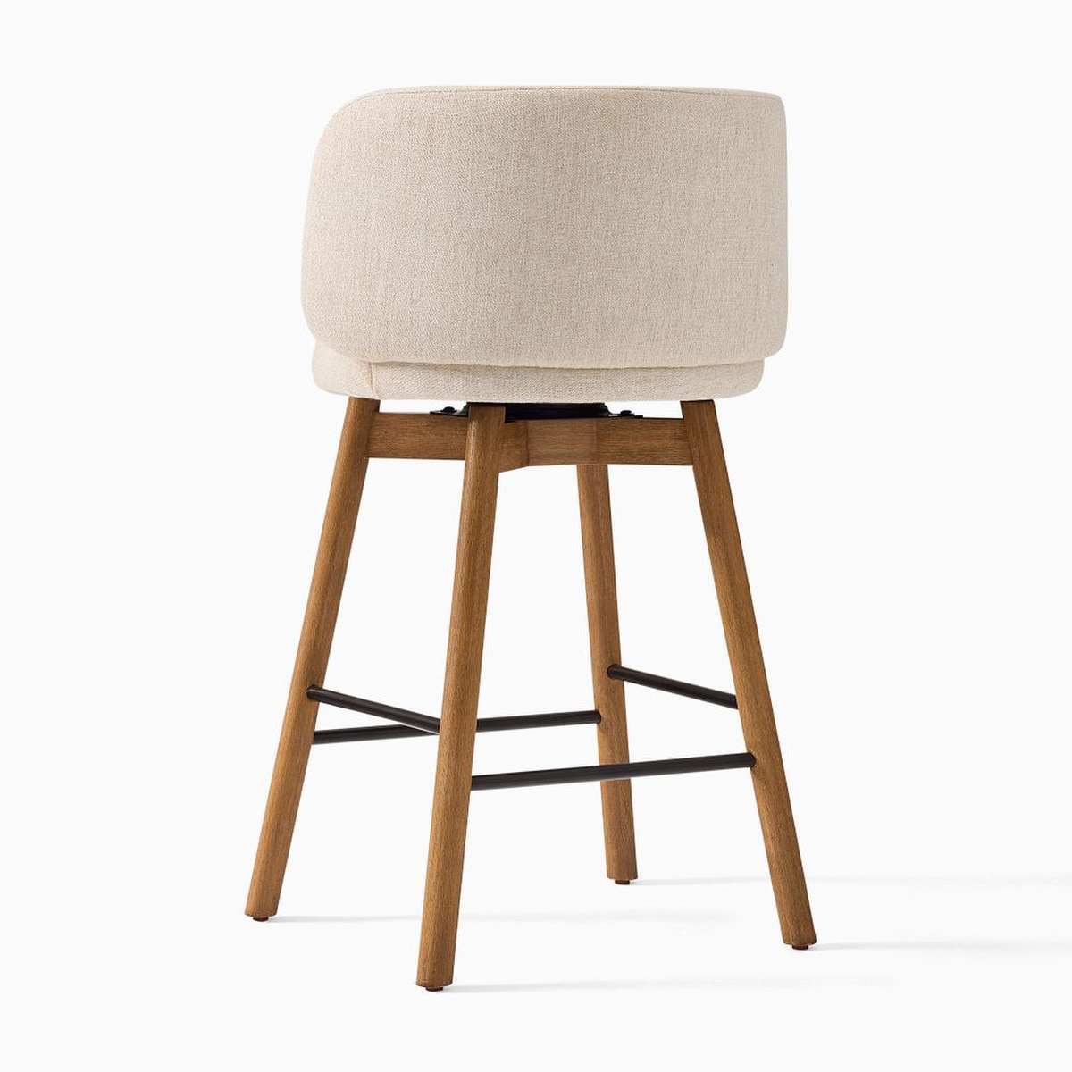 QandAHome-Stansberry Low Back Swivel Barstool - Image 3