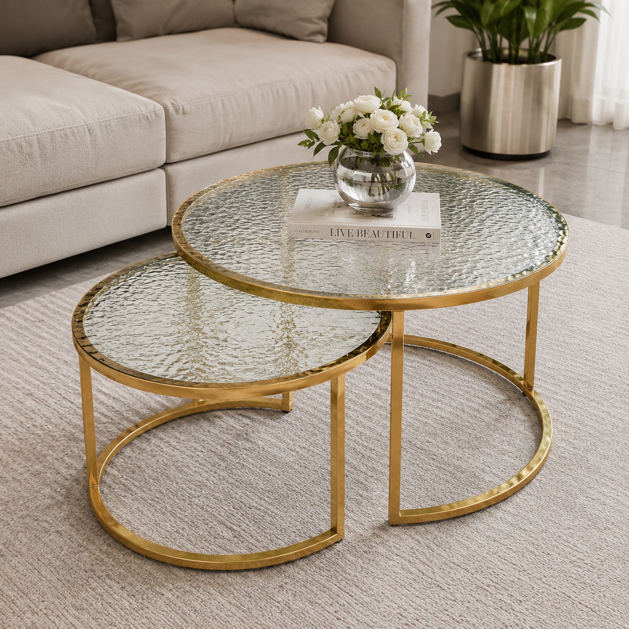 QandAHome- Imperial Gold Fireplace TV Stand. - Image 2