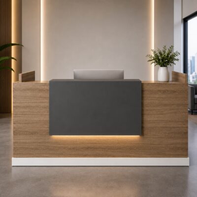 QandAHome – Ascend Executive Reception Desk