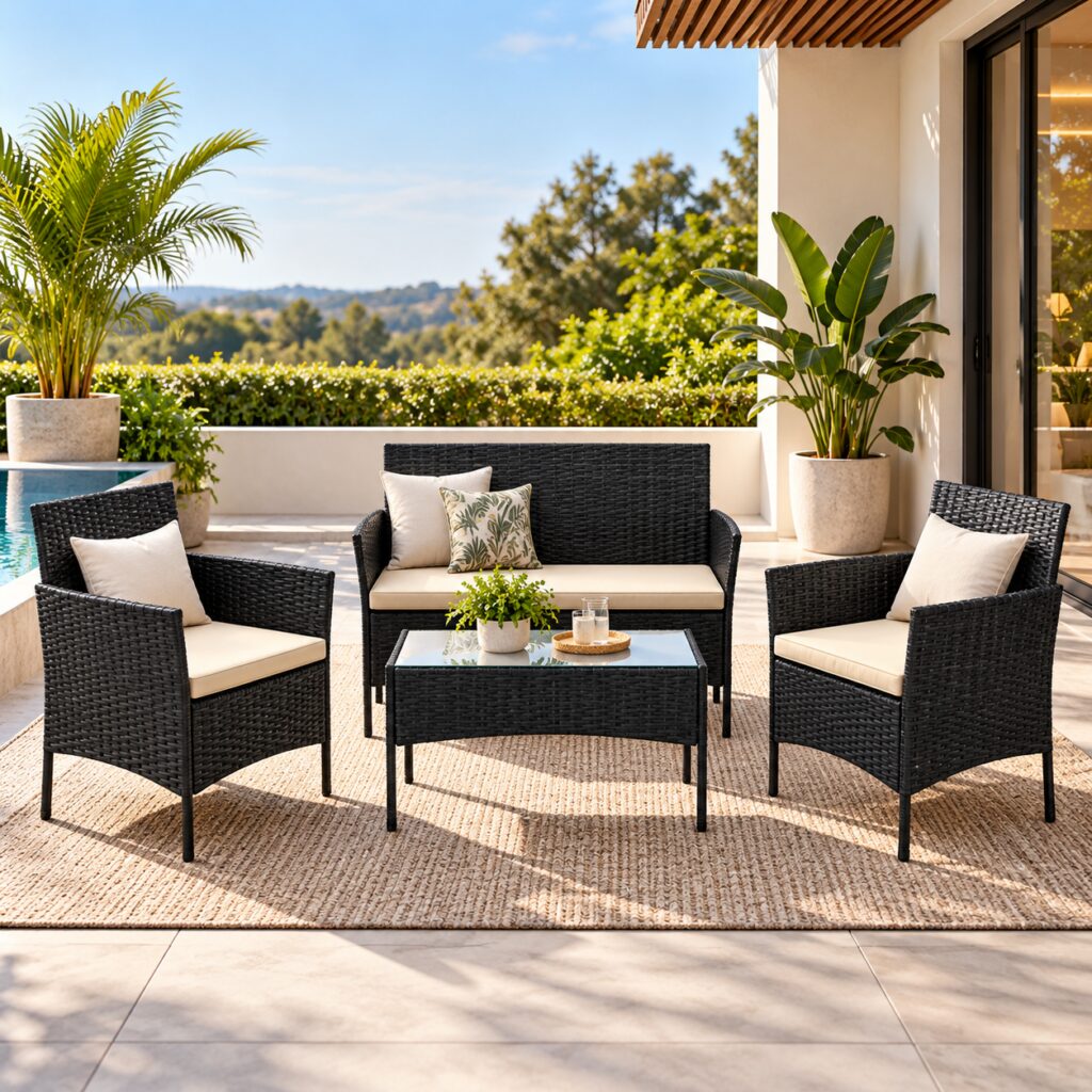 QandAHome – Riva Patio Set