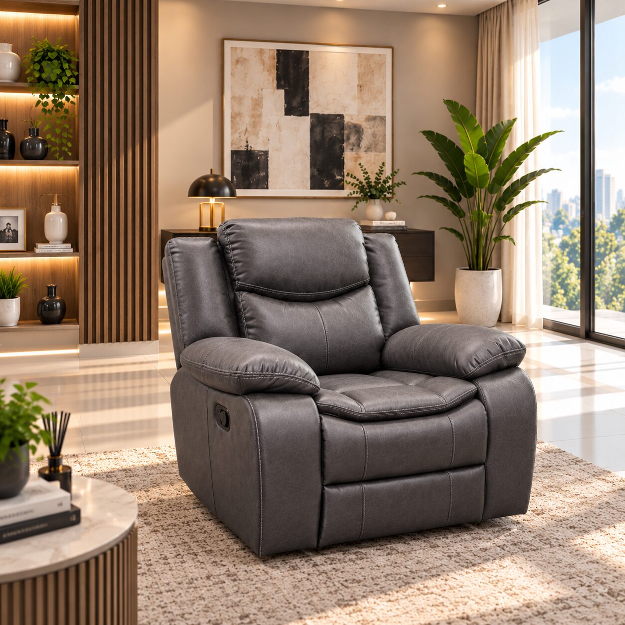 QandAHome – Savanna 6-Seater Recliner Lounge Suite - Image 2