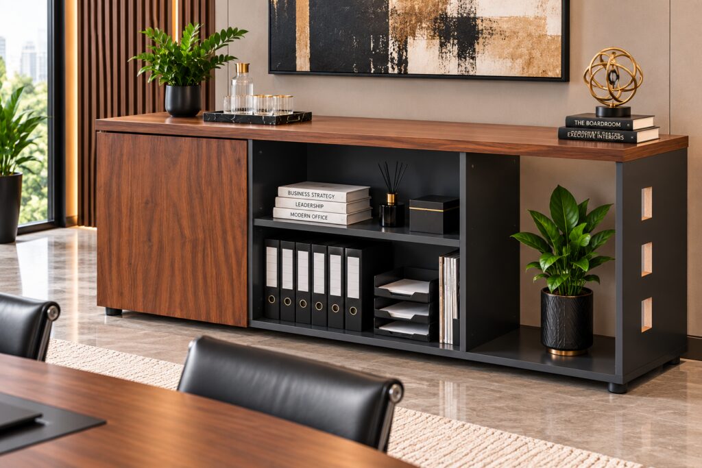 QandAHome – Brad Executive Boardroom Credenza