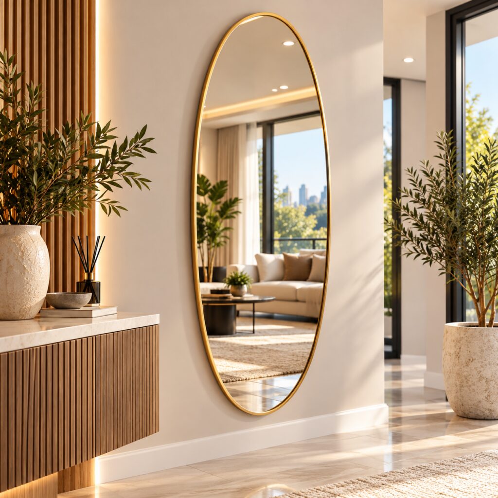 QandAHome - Ophelia Wall Mirror