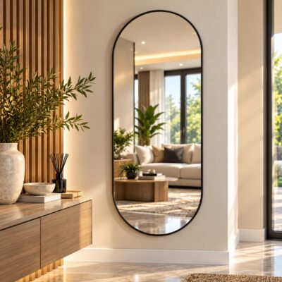QandAHome - Aurelia Elegant Wall Mirror